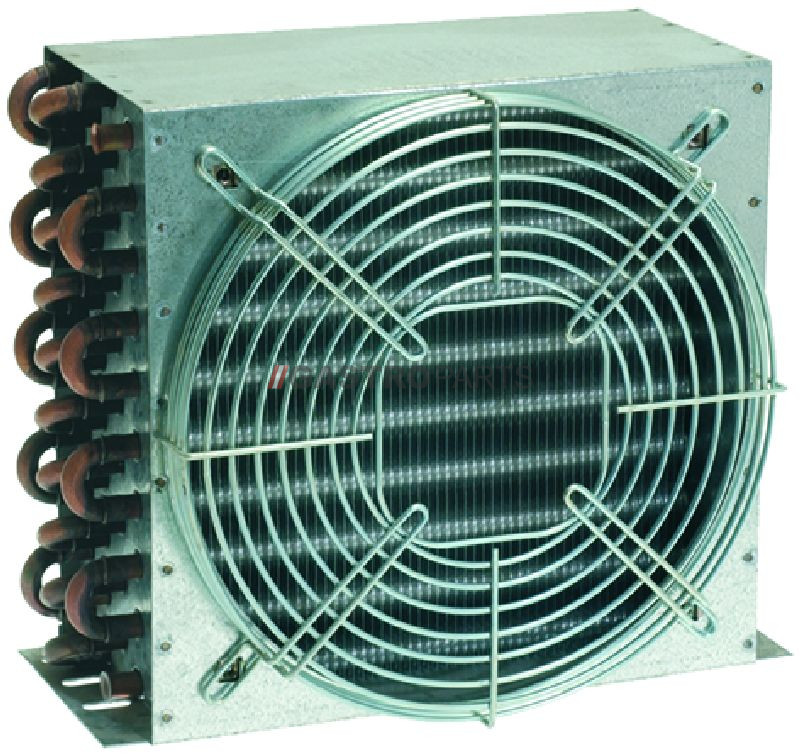 Luftkølet kondensator 10T 4R 1X230 mm - G0339