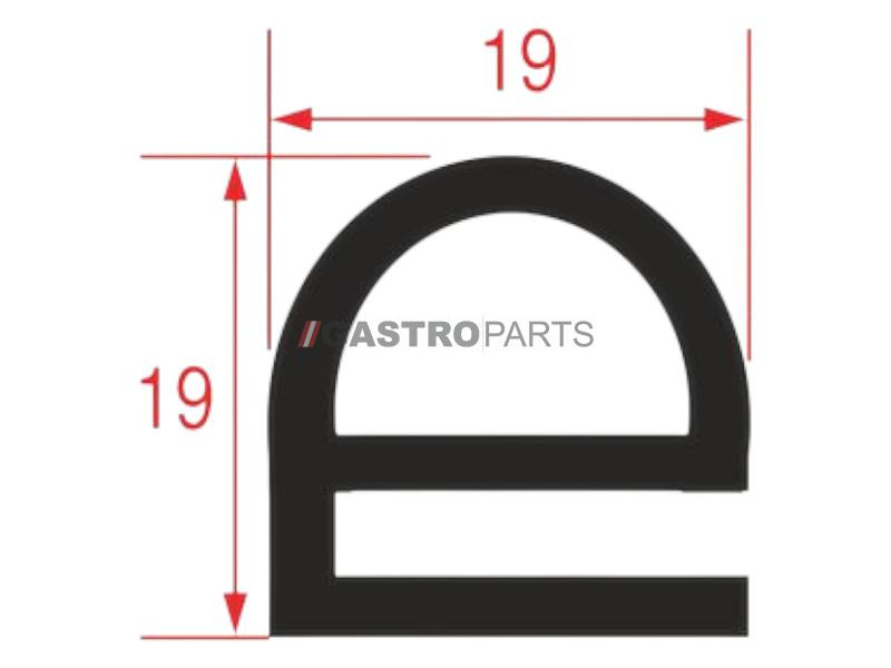 RATIONAL Ovn dørpakning L 3800 mm - G91924