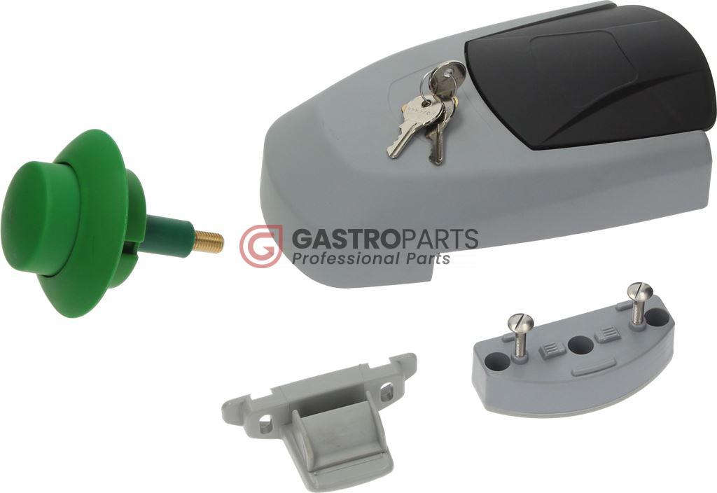 Håndtag komplet med lås 5660 - 60-70 mm - G93131