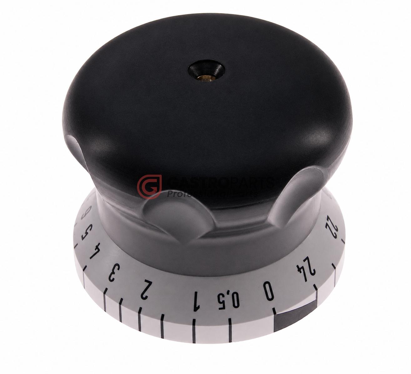 Håndtag til skivetykkelse Bizerba-model SE12, dækseldiameter 71 mm - G93315